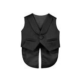 Newborn 4-Piece Tuxedo Suit Set