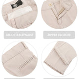 Boys Formal Suit 4 Piece Vest Pants and Tie Dresswear Set / 7-12 Years