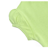 Girls' Basic Cotton T-Shirt  Short Puff Sleeve Crewneck / Toddler