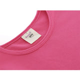 Baby Cotton Puff Sleeve Basic Crewneck T-Shirt