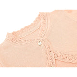Little Girls' Knit Long Sleeve Button Closure Bolero Cardigan Shrug