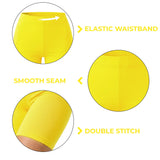 Girls' Soft Stretch Bike Shorts | Elastic Waist | Cotton Blend | Toddler & Kids Sizes 2T–12Y
