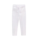 Little & Youth Boys Formal Suit Set Slim Fit Vest, White Dress Shirt, Dress Pants and Bowtie 4 Piece