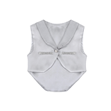 Newborn Baby Cotton 5-Piece Satin Detailed Take Me Home Set