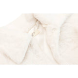 Girls Faux Fur Shrug Jacket Tied Ribbon Cozy Bolero