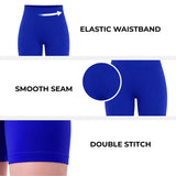 Lilax Girls High Waist Biker Shorts — Premium Soft 4-Way Stretch Yoga & Dance Athletic Shorts