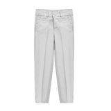 Boys 5-Piece Slim Fit Textured Suit Set With Satin Lapels
