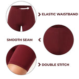 Girls' Soft Stretch Bike Shorts | Elastic Waist | Cotton Blend | Toddler & Kids Sizes 2T–12Y