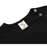 Baby Cotton Long Sleeve Basic Crewneck T-Shirt