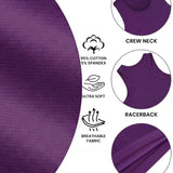 Girls' Soft Solid Cotton Blend Racerback Tank Top