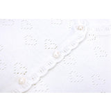 Baby Heart Detailed Knit Cardigan
