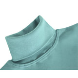 Big Girl Cotton Long Sleeve Solid Turtleneck T-Shirt