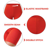 Girls' Soft Stretch Bike Shorts | Elastic Waist | Cotton Blend | Toddler & Kids Sizes 2T–12Y