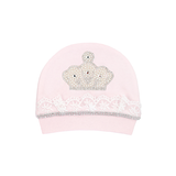 Newborn Baby 3-Piece Cotton Jeweled Layette Set