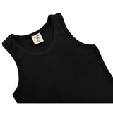 Girls' Soft Solid Cotton Blend Racerback Tank Top