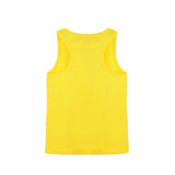 Girls' Soft Solid Cotton Blend Racerback Tank Top