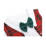 Baby Boy Gentleman Tuxedo Footie