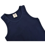 Girls' Soft Solid Cotton Blend Racerback Tank Top
