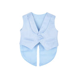 Newborn 4-Piece Tuxedo Suit Set