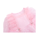 Baby Girls' Lace Floral Embroidered Dress