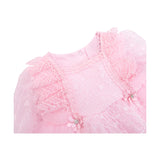 Baby Girls' Lace Floral Embroidered Dress