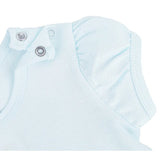Baby Cotton Puff Sleeve Basic Crewneck T-Shirt