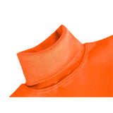 Girls' Basic Long Sleeve Turtleneck Cotton T-Shirt