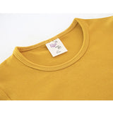 Little Girls Cotton Long Sleeve Basic Crewneck T-Shirt