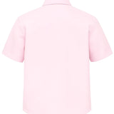 Lilax Boys Classic Short Sleeve Button Down Casual Solid Dress Shirt