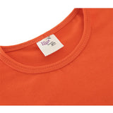 Baby Cotton Puff Sleeve Basic Crewneck T-Shirt