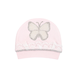 Newborn Baby 3-Piece Cotton Jeweled Layette Set