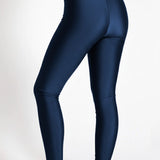 Girls Shiny High Waisted Leggings – Dance & Gymnastics Stretch Tights