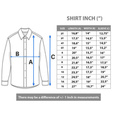 Lilax Boys' Button Down Shirt Solid Long Sleeve Dress Shirt