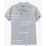 Boys’ Cotton Short Sleeve Polo Shirt