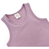 Girls' Soft Solid Cotton Blend Racerback Tank Top / 8 to 10 Years