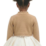 Baby Knit Button Detailed Bolero Cardigan