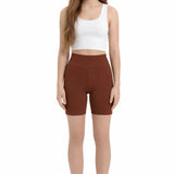 Lilax Girls High Waist Biker Shorts — Premium Soft 4-Way Stretch Yoga & Dance Athletic Shorts