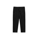 Boys 4-Piece Slim Fit Textured Suit Set