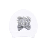 Regal and Handsome: 5-Piece Layette Gift Set with Jeweled Crown Tuxedo for Baby Boys (0-3 Months)