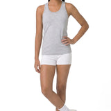 Girls' Soft Solid Cotton Blend Racerback Tank Top