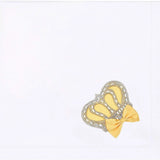 Newborn Jeweled Crown Swaddle Receiving Blanket for Baby Girl 34" x 31"
