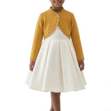 Baby Knit Button Detailed Bolero Cardigan