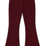 Girls Flare Leggings Dance Bottoms High Waisted Bootcut Yoga Pants