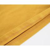 Girls' Basic Short Puff Sleeve Cotton T-Shirt and Leggings Set