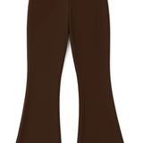 Girls Flare Leggings Dance Bottoms High Waisted Bootcut Yoga Pants