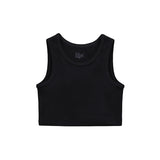 Girls 2-Pack Basic Cropped Tank Top