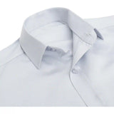 Lilax Boys Classic Short Sleeve Button Down Casual Solid Dress Shirt