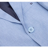 Boys 5-Piece Slim Fit Textured Suit Set