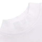 Baby Girls' Basic Long Sleeve Mock Turtleneck Cotton T-Shirt