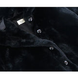 Girl Button Down Hooded Cardigan Jacket